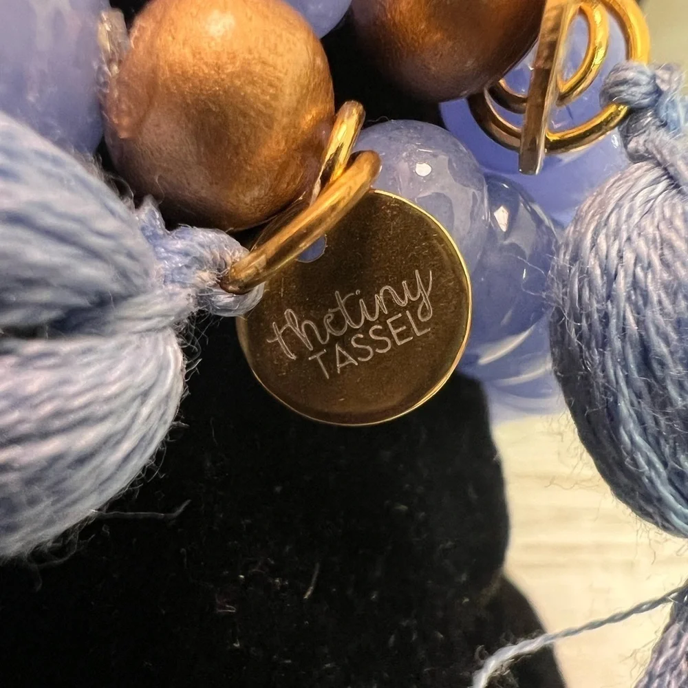 The Tiny Tassel Bracelets Set of 2 D13